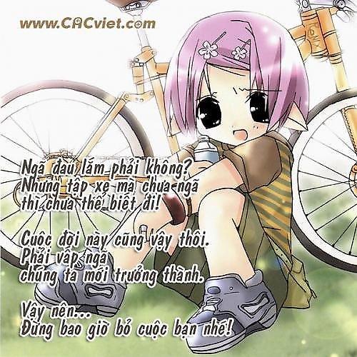 Có ai đi mà không vấp ngã đôi lần?