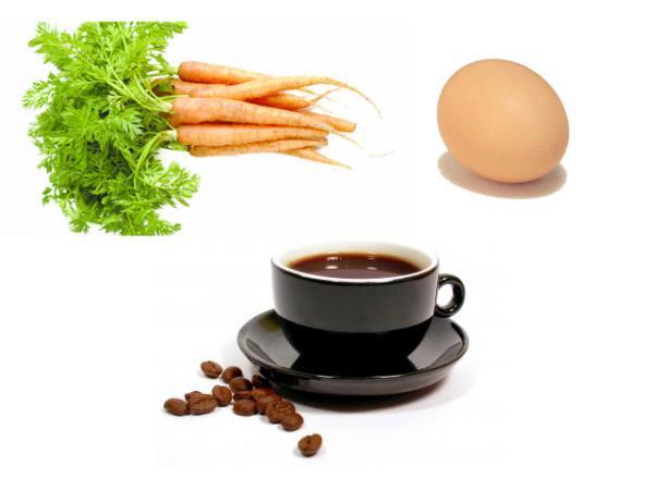 CÀ RỐT, TRỨNG HAY CAFE