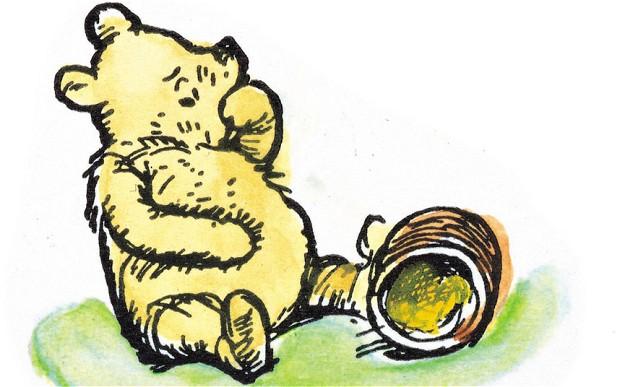 Chú gấu yêu thích của Anh - gấu Pooh xinh xắn