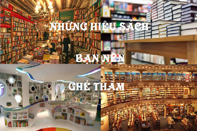17 hiệu sách nên ghé thăm trong đời